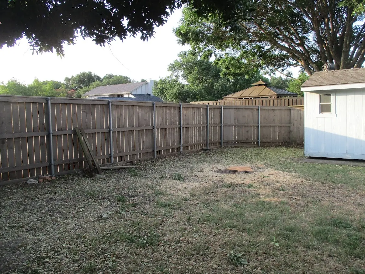 Cleared yard after professional tree removal in Abbottstown